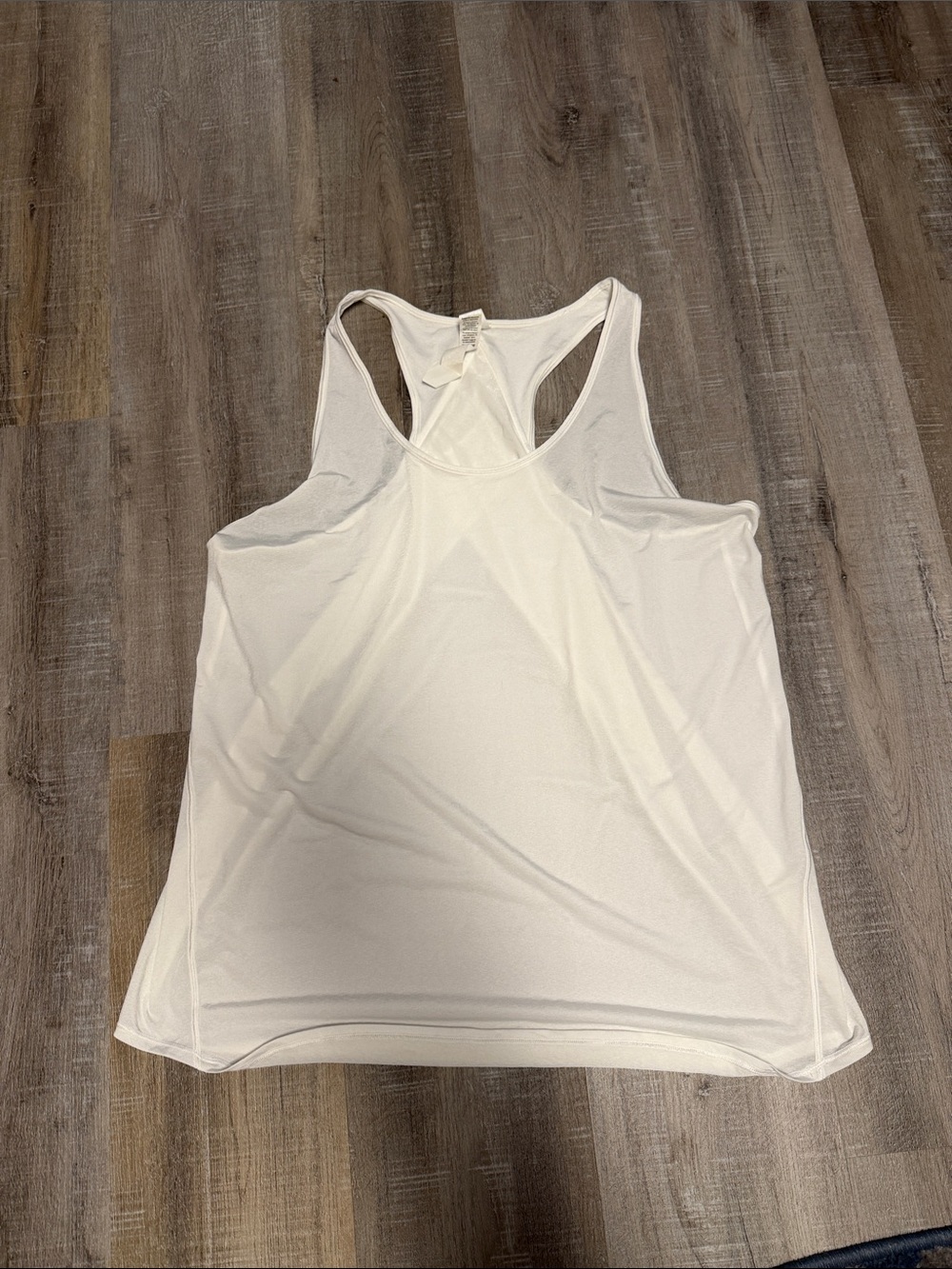 Lululemon Women's White Racerback Tank Top